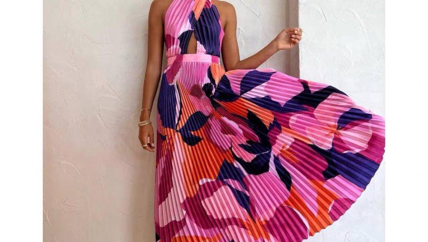 Beautiful Color Full Summer Dress