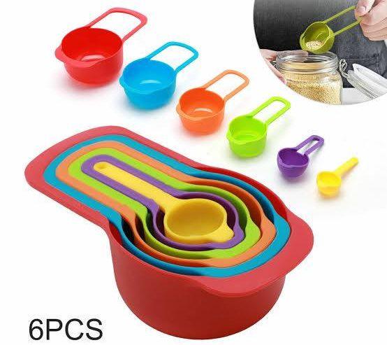 6pcs Measuring Cup