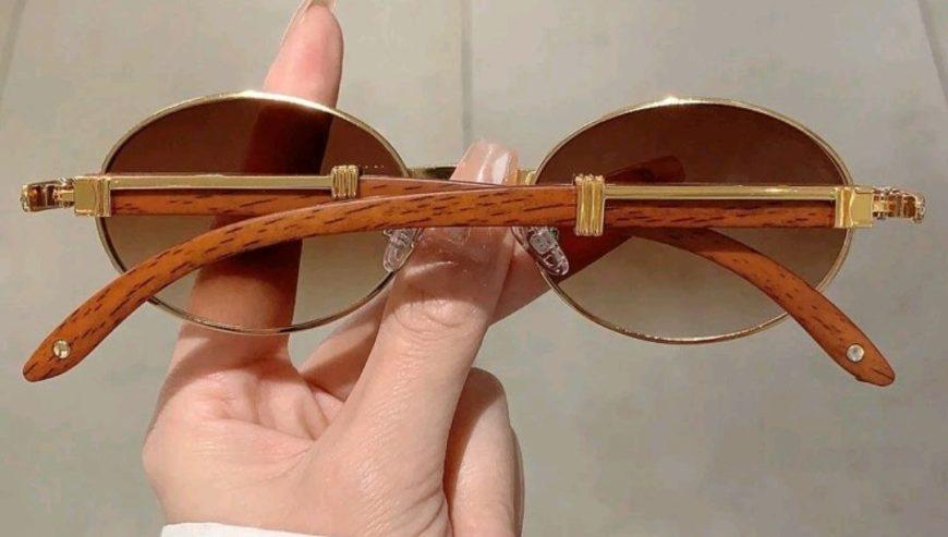 Latest Vintage Oval Frame Fashion Sunglasses