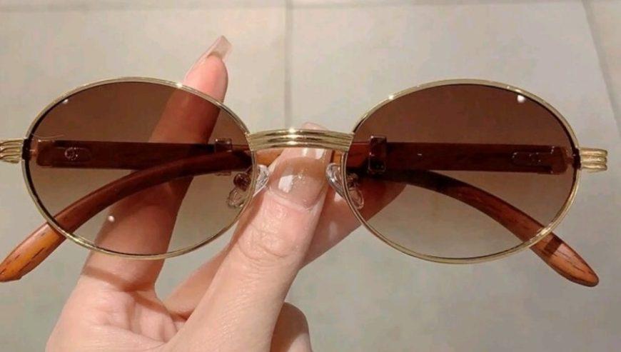 Latest Vintage Oval Frame Fashion Sunglasses