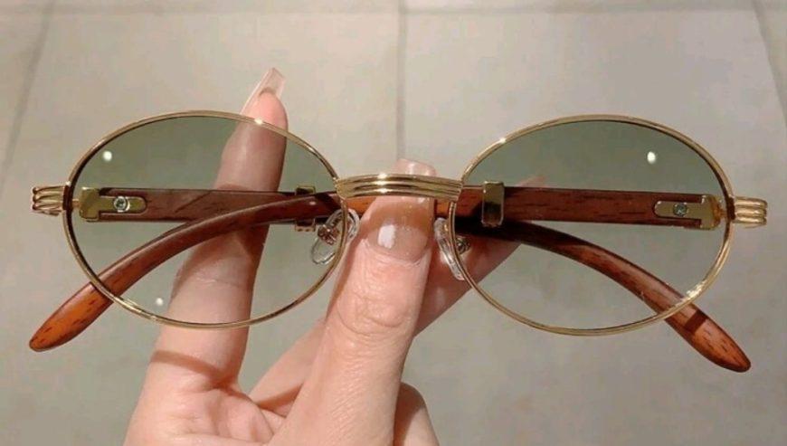 Latest Vintage Oval Frame Fashion Sunglasses