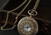 Classic Vintage Chain Quartz Pocket Watch