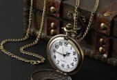 Classic Vintage Chain Quartz Pocket Watch