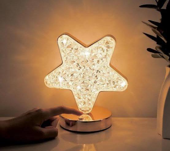 LED Crystal Diamond Table Lamp