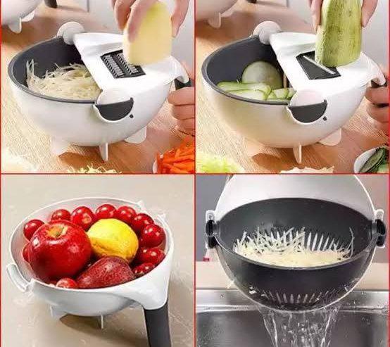 Wet Basket Vegetable Cutter