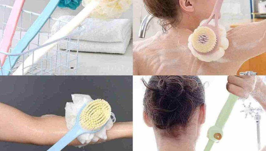 2in1 Long Hundled Bath Brush