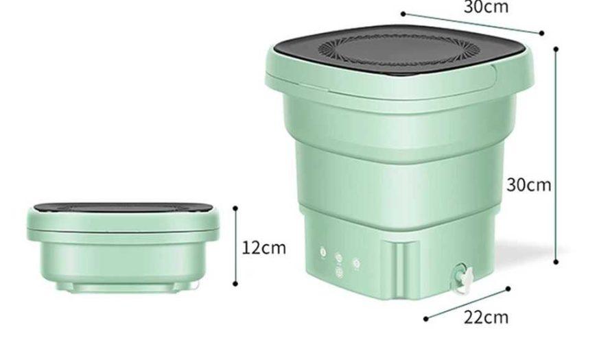 Portable mini Folding Washing Machine With Dryer