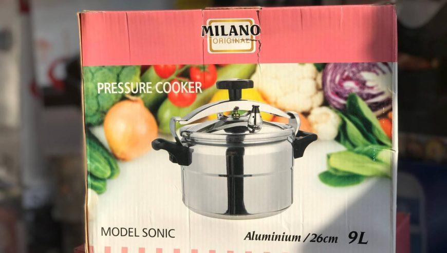 9L Milano Aluminum Pressure Cooker