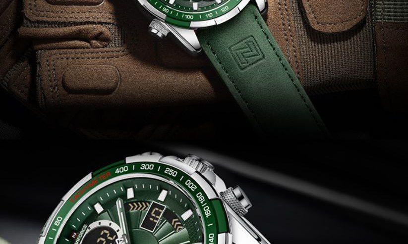 NAVIFORCE Mens Military Sports Waterproof Watches