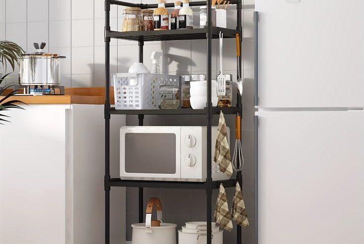 4tier Kitchen and Bathroom Storage Rack