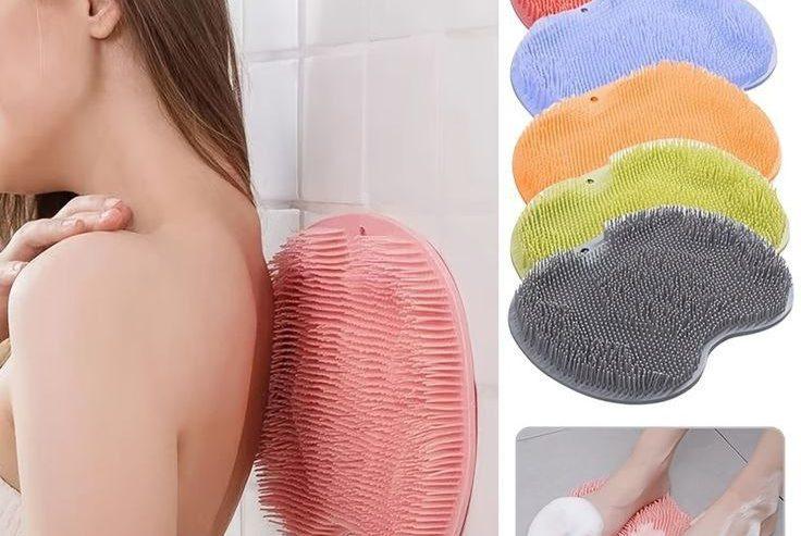 Silicon Back Scrubber and Foot brush