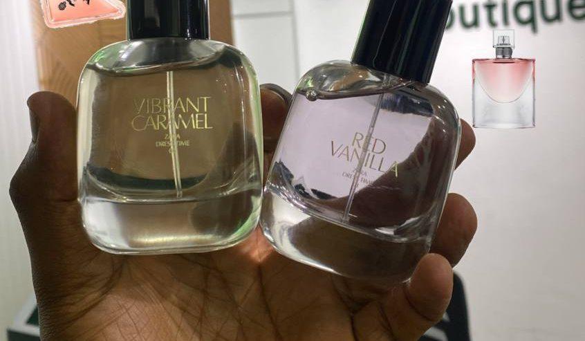 Zara Vibrant Caramel Red Vanilla Cologne