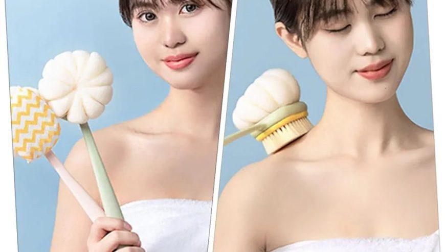 2in1 Long Hundled Bath Brush