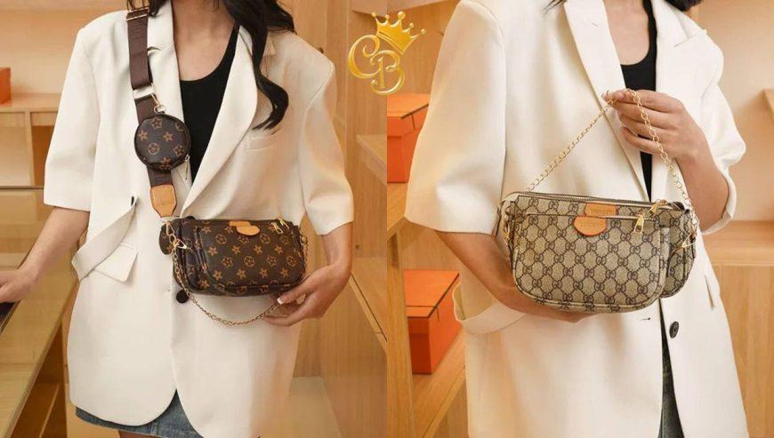 Gucci and Burberry Handbag