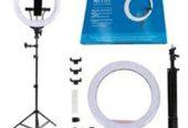 18-inch Ring Light with Remote, Stand Colour Modes