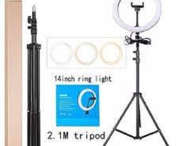 14 Inch Professional Ring Light with USB Support