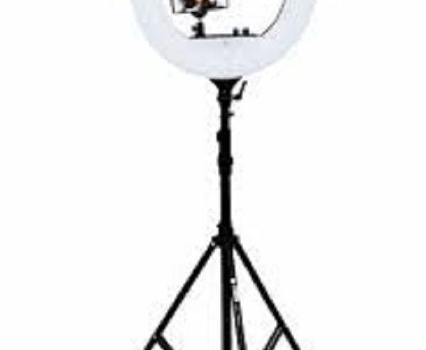 18-inch Ring Light with Remote, Stand Colour Modes