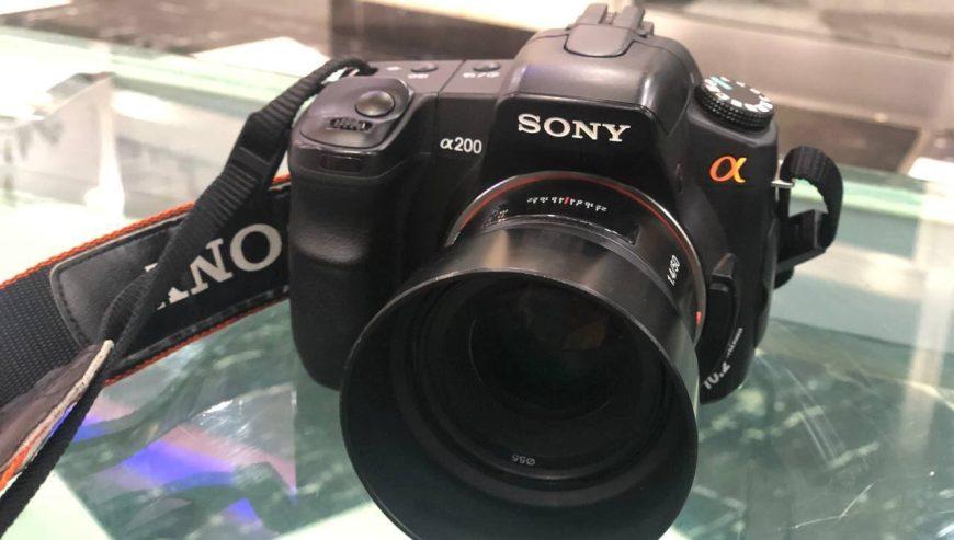 SONY Alpha 200 Photography Camera