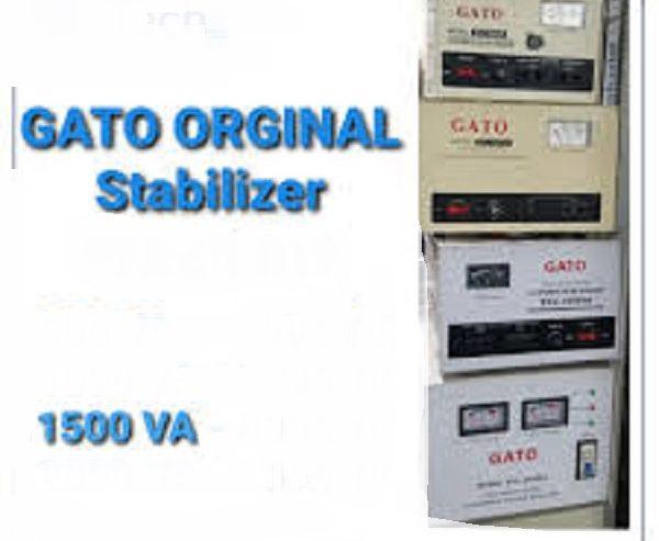 STABILIZER GATO 1500w የኤሌክትሪክ ሀይል መቆጣጠርያ 1500ዋት