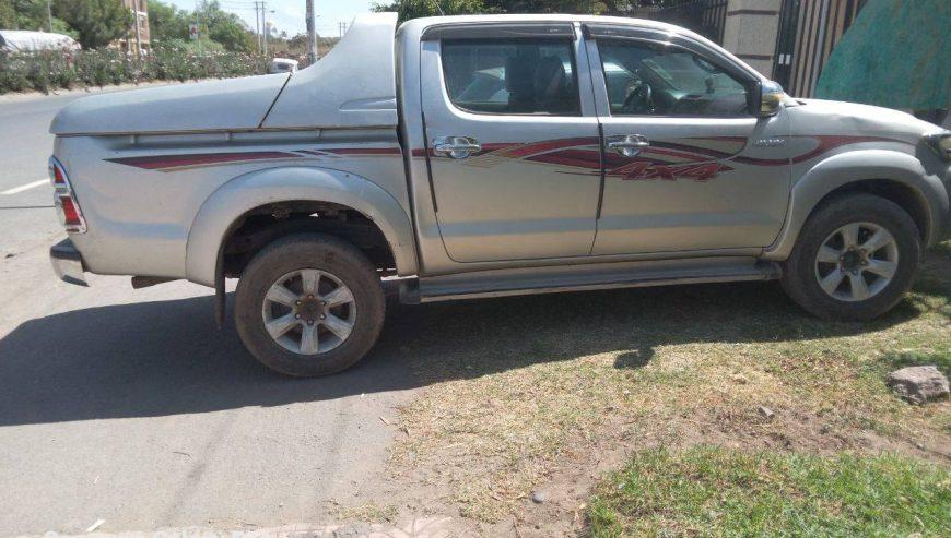 2010 Model-Toyota Hilux Double cab