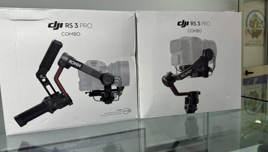 DJI Ronin RS 3 Pro Gimbal Stabilizer Combo With Full Accessories