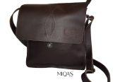 100% Pure Brown Leather Messenger Bag