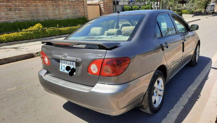 2006 Model-Toyota Corolla