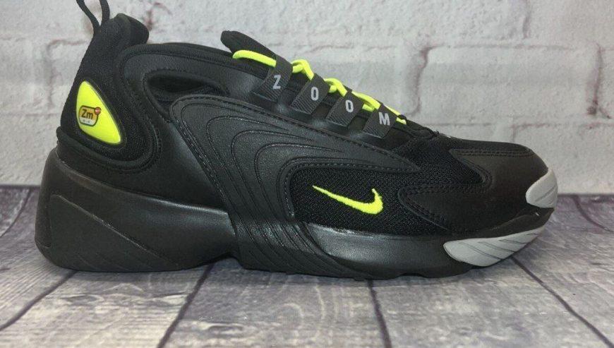 Nike Zoom 2k 2000 Black Volt Sneaker Shoes For Woman’s