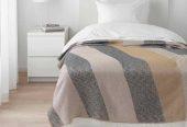 Soft Throw in Soft Colours and Playful