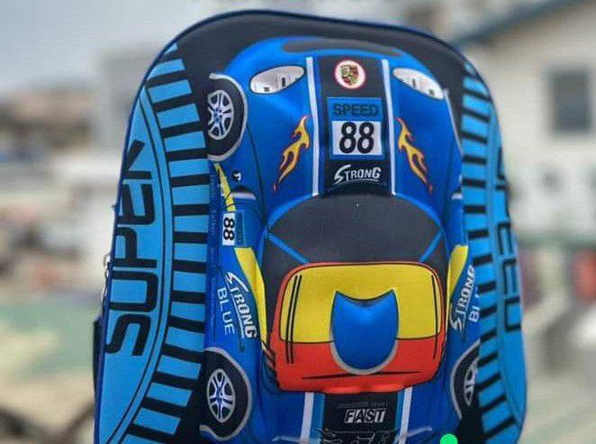 Eva Speed Car Kids Backpack.