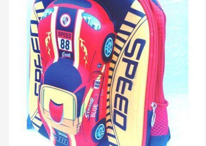 Eva Speed Car Kids Backpack.