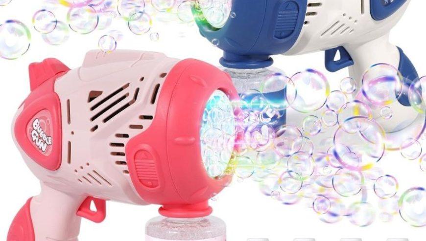 Roberly 2 Pack Bubble Gun Machine