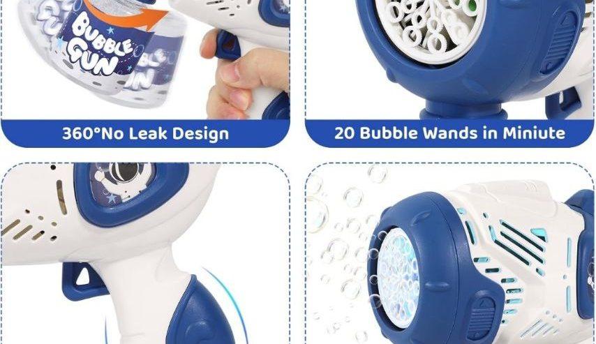 Roberly 2 Pack Bubble Gun Machine