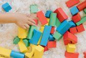 Melissa & Doug Wooden Building Blocks Set