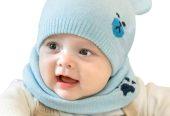 Cute Baby Winter Hats Scarfs Set