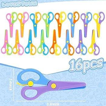 Plastic Children Safety Learning Scissors