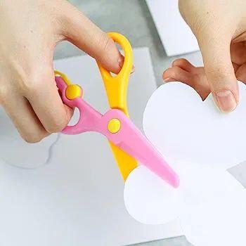 Plastic Children Safety Learning Scissors