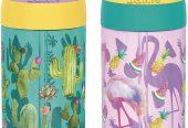 Zak Designs 16oz Riverside Desert Life Kids Water Bottle with Straw