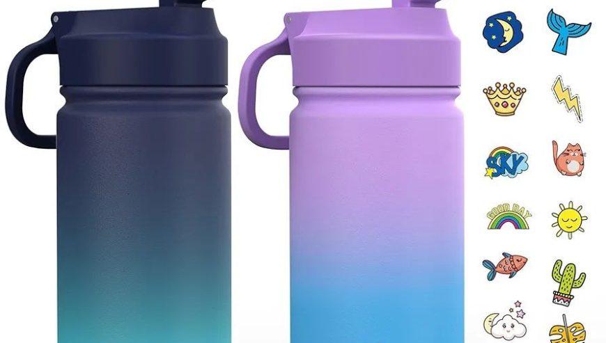 2-Pack Kids Water Bottle