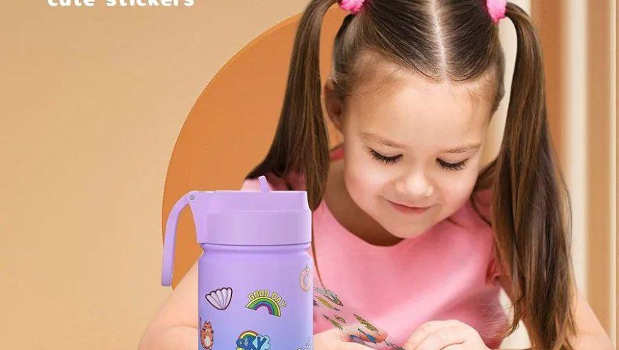 2-Pack Kids Water Bottle