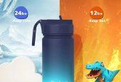 2-Pack Kids Water Bottle