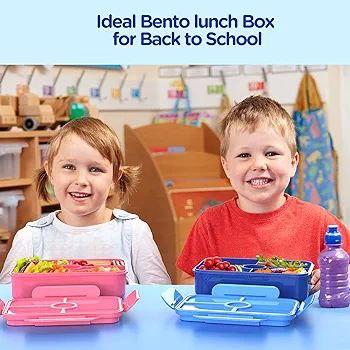 Jelife Bento Lunch Box For Kids