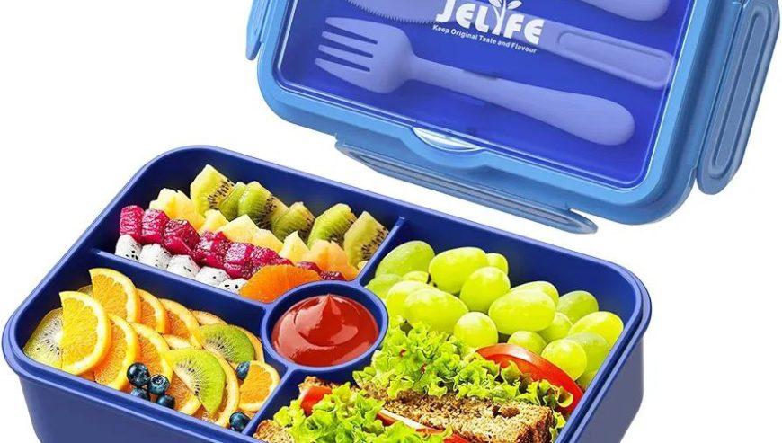 Jelife Bento Lunch Box For Kids