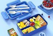 Jelife Bento Lunch Box For Kids