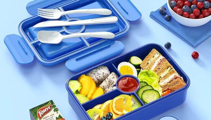 Jelife Bento Lunch Box For Kids