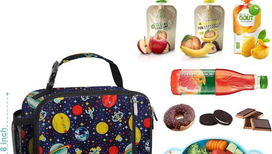 Insulated Lunch Bag For Boys & Girls