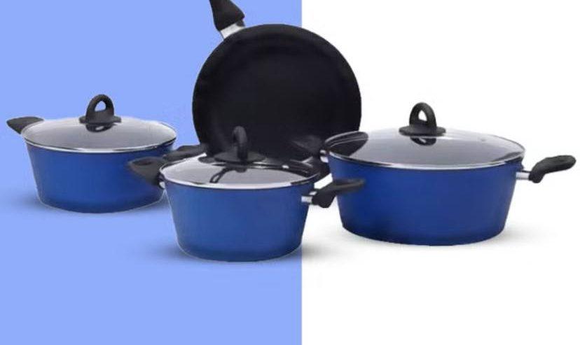 Opalina 7-Piece Granite Cookware Set