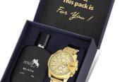 Polo Air Men’s Wristwatch and Perfume Set