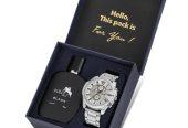 Polo Air Men’s Wristwatch and Perfume Set