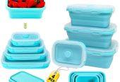 4Pcs Foldable Silicone Fresh Keeping Box